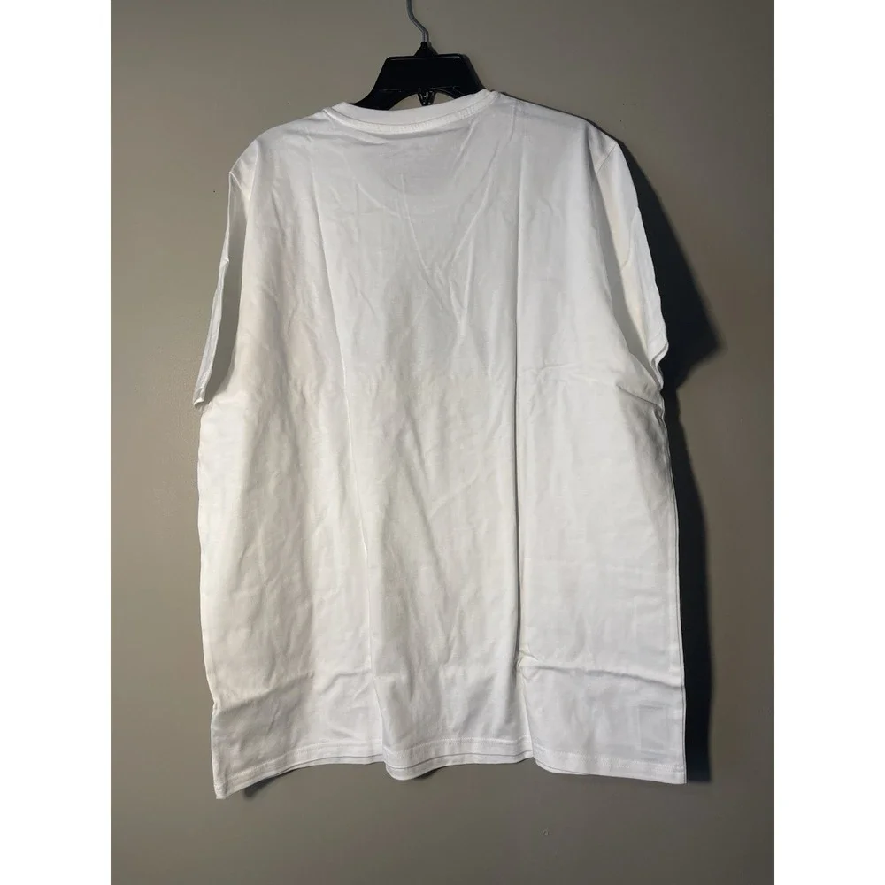 Adidas Real Madrid Men's T-shirt Size XL White La Liga Spain New